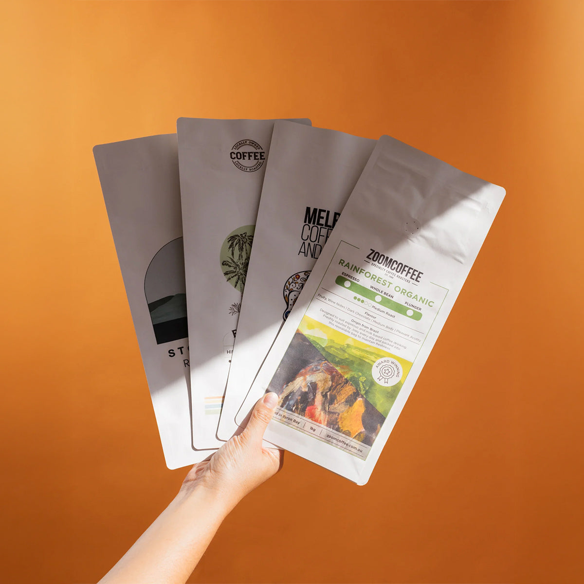 Coffee Packaging Samples
